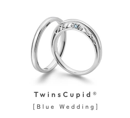 TwinsCupid®[Blue Wedding]
