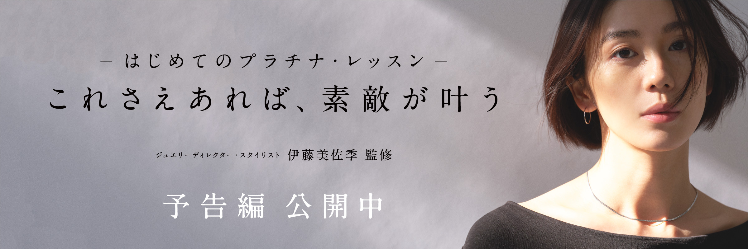 はじめてのプラチナ・レッスン　これさえあれば、素敵が叶う