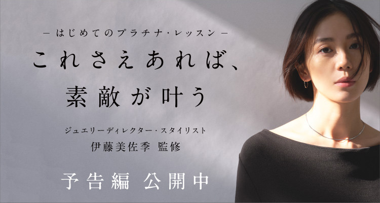はじめてのプラチナ・レッスン　これさえあれば、素敵が叶う