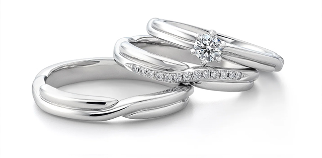 セットリングとは？婚約指輪と結婚指輪にもおすすめな重ね着けのメリットや選び方